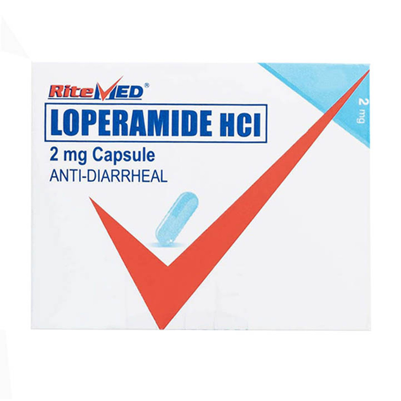 RITEMED Loperamide Hydrochloride 2mg Capsule 1's price in the